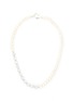 Main View - Click To Enlarge - HATTON LABS - Pearl Tennis Sterling Silver Chain Necklace