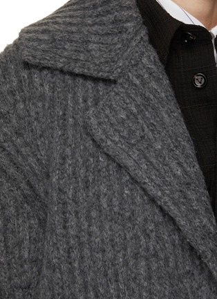  - BOTTEGA VENETA - Ribbed Knit Coat