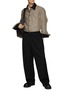 Figure View - Click To Enlarge - BOTTEGA VENETA - Sleeve Yoke Cover Flannel Shirt