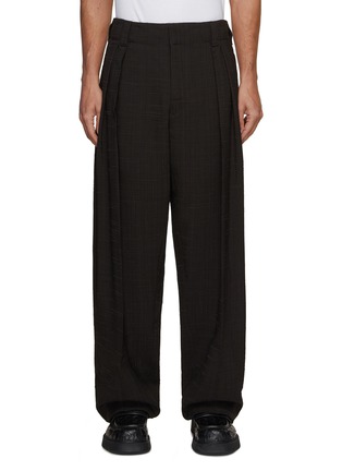 Main View - Click To Enlarge - BOTTEGA VENETA - Straight Leg Pleated Pants