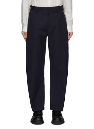 Main View - Click To Enlarge - BOTTEGA VENETA - Bonded Wool Tapered Pants