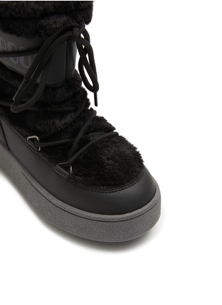 Detail View - Click To Enlarge - MOON BOOT - Jtrack Faux Fur Kids Boots