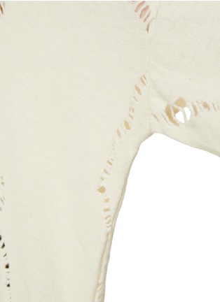  - Y'S - Ripped T-Shirt