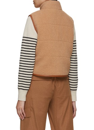 Back View - Click To Enlarge - CRUSH COLLECTION - Quilted Short Vest