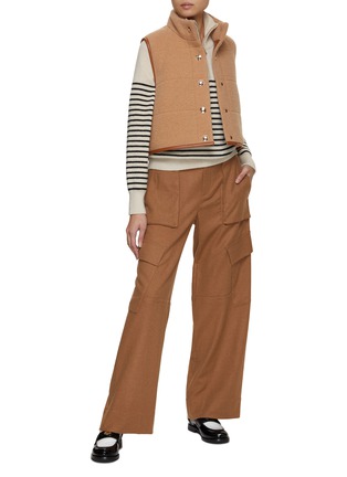 Figure View - Click To Enlarge - CRUSH COLLECTION - Quilted Short Vest