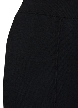  - CRUSH COLLECTION - Flared Wool Blend Pants