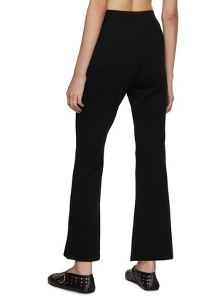 Back View - Click To Enlarge - CRUSH COLLECTION - Flared Wool Blend Pants