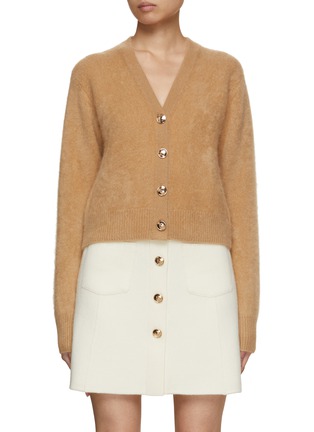 Main View - Click To Enlarge - CRUSH COLLECTION - Fluffy Knit Cardigan