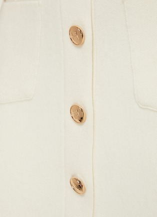  - CRUSH COLLECTION - Button Embellished Mini Skirt