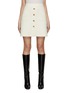 Main View - Click To Enlarge - CRUSH COLLECTION - Button Embellished Mini Skirt