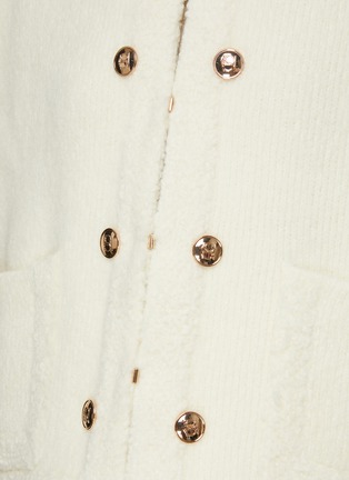  - CRUSH COLLECTION - Teddy Bouclé Mandarin Jacket