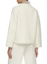 Back View - Click To Enlarge - CRUSH COLLECTION - Teddy Bouclé Mandarin Jacket