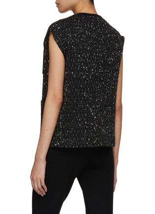 Back View - Click To Enlarge - CRUSH COLLECTION - Sequin Vest