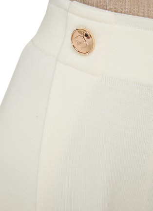  - CRUSH COLLECTION - Button Embellished Pleated Pants