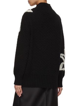 Back View - Click To Enlarge - KITON - Floral Sweater