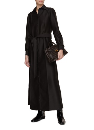 Figure View - Click To Enlarge - KITON - Long Shirt Dress