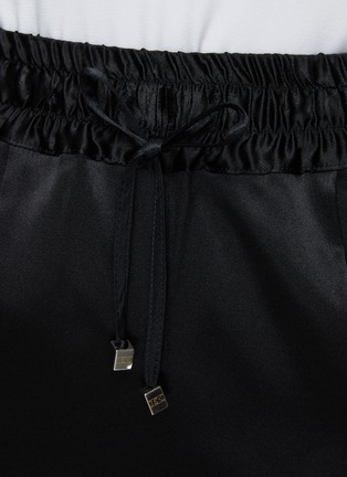  - KITON - Silk Drawstring Shorts