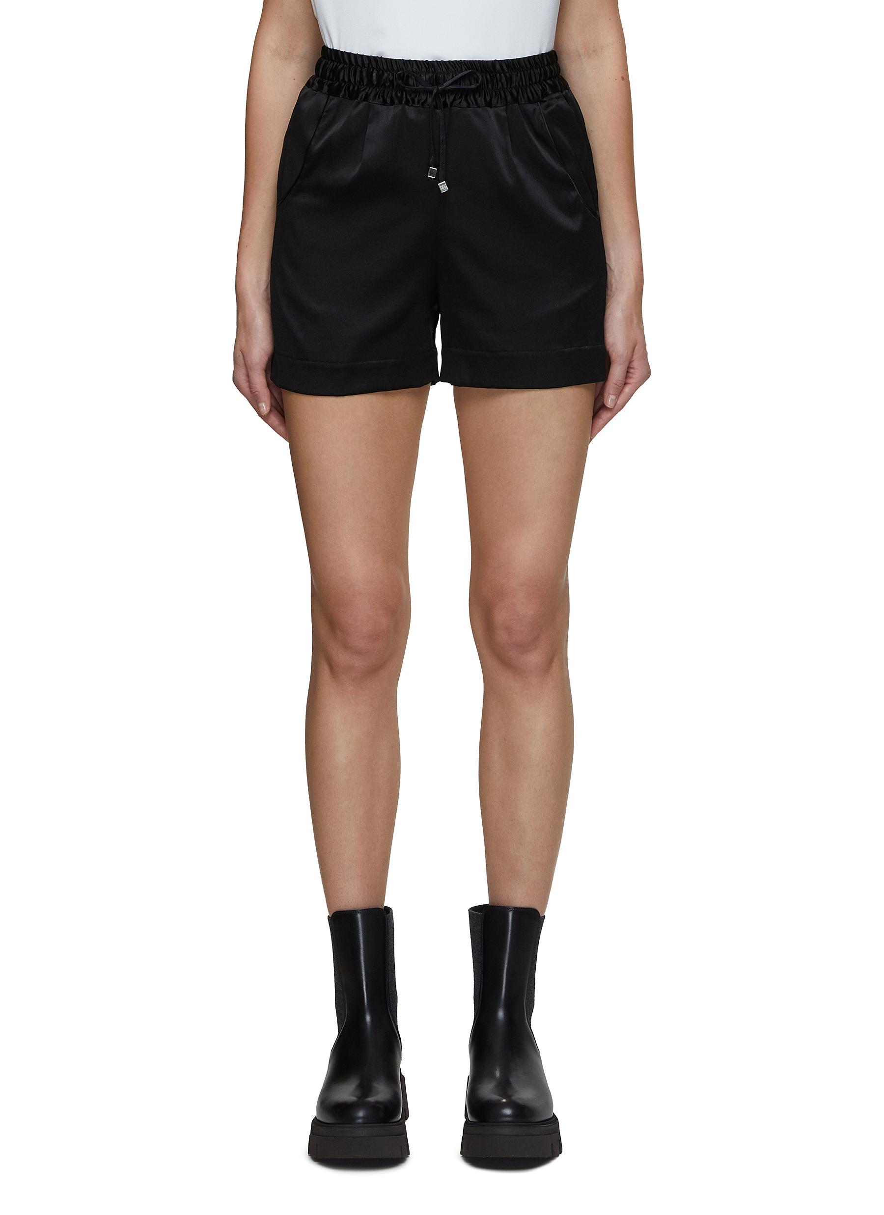 KITON Silk Drawstring Shorts Women Lane Crawford