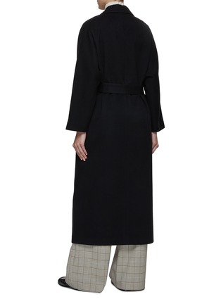 Back View - Click To Enlarge - KITON - Belted Long Coat