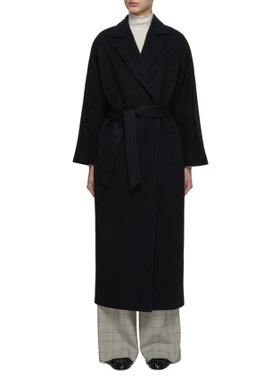 Main View - Click To Enlarge - KITON - Belted Long Coat