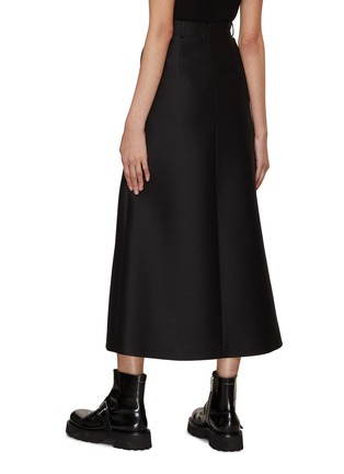 Back View - Click To Enlarge - KITON - Wool Maxi Skirt