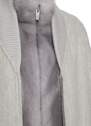  - KITON - Removable Fur Insert Bomber Jacket