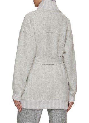 Back View - Click To Enlarge - KITON - Removable Fur Insert Bomber Jacket