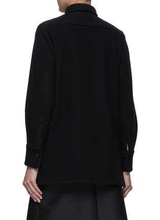 Back View - Click To Enlarge - KITON - Embroidered Pocket Cash Shirt