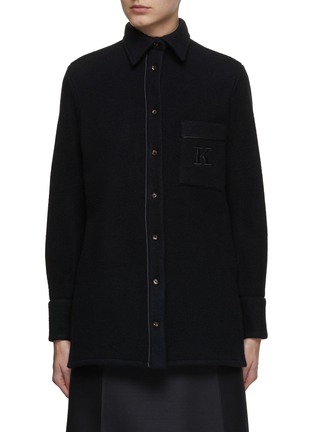 KITON | Embroidered Pocket Cash Shirt