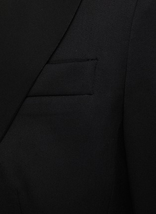  - KITON - Single Breasted Notch Lapel Tuxedo Blazer