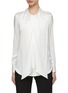 Main View - Click To Enlarge - KITON - Lavalliere Silk Blouse