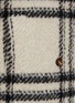  - KITON - Stand Collar Wool Check Coat