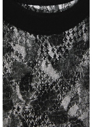  - KITON - Silk Trim Lace Top