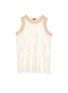 Main View - Click To Enlarge - KITON - Silk Trim Lace Tank Top