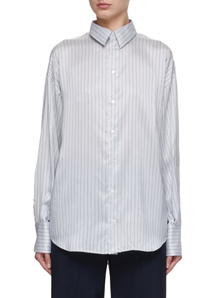 Main View - Click To Enlarge - SA SU PHI - Roberta Silk Striped Shirt