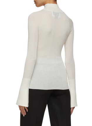 Back View - Click To Enlarge - SA SU PHI - Turtleneck Slim Knit Sweater