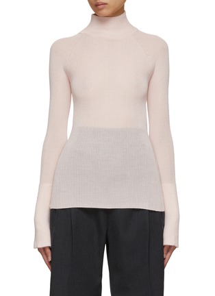 Main View - Click To Enlarge - SA SU PHI - Turtleneck Slim Knit Sweater