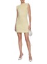 Figure View - Click To Enlarge - SA SU PHI - Brush Mohair Blend Knit Mini Dress
