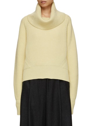 Main View - Click To Enlarge - SA SU PHI - Turtleneck Rib Knit Sweater