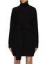 Main View - Click To Enlarge - SA SU PHI - Belted Turtleneck Sweater