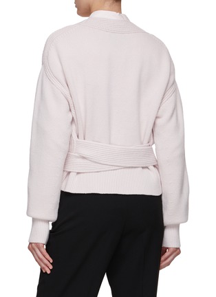 Back View - Click To Enlarge - SA SU PHI - Wool Cashmere Knit Top