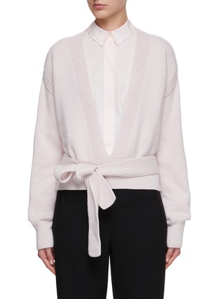 Main View - Click To Enlarge - SA SU PHI - Wool Cashmere Knit Top