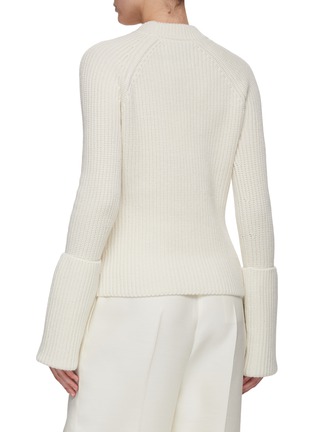 Back View - Click To Enlarge - SA SU PHI - Cashmere Ribbed Knit Sweater