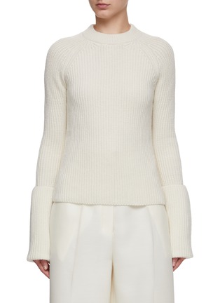 Main View - Click To Enlarge - SA SU PHI - Cashmere Ribbed Knit Sweater