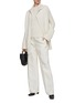 Figure View - Click To Enlarge - SA SU PHI - Cashmere Ribbed Knit Sweater