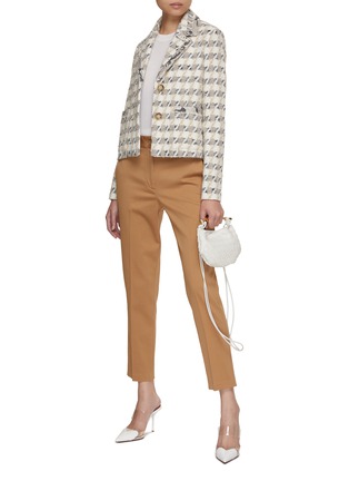 Figure View - Click To Enlarge - ST. JOHN - Cotton Chino Pants