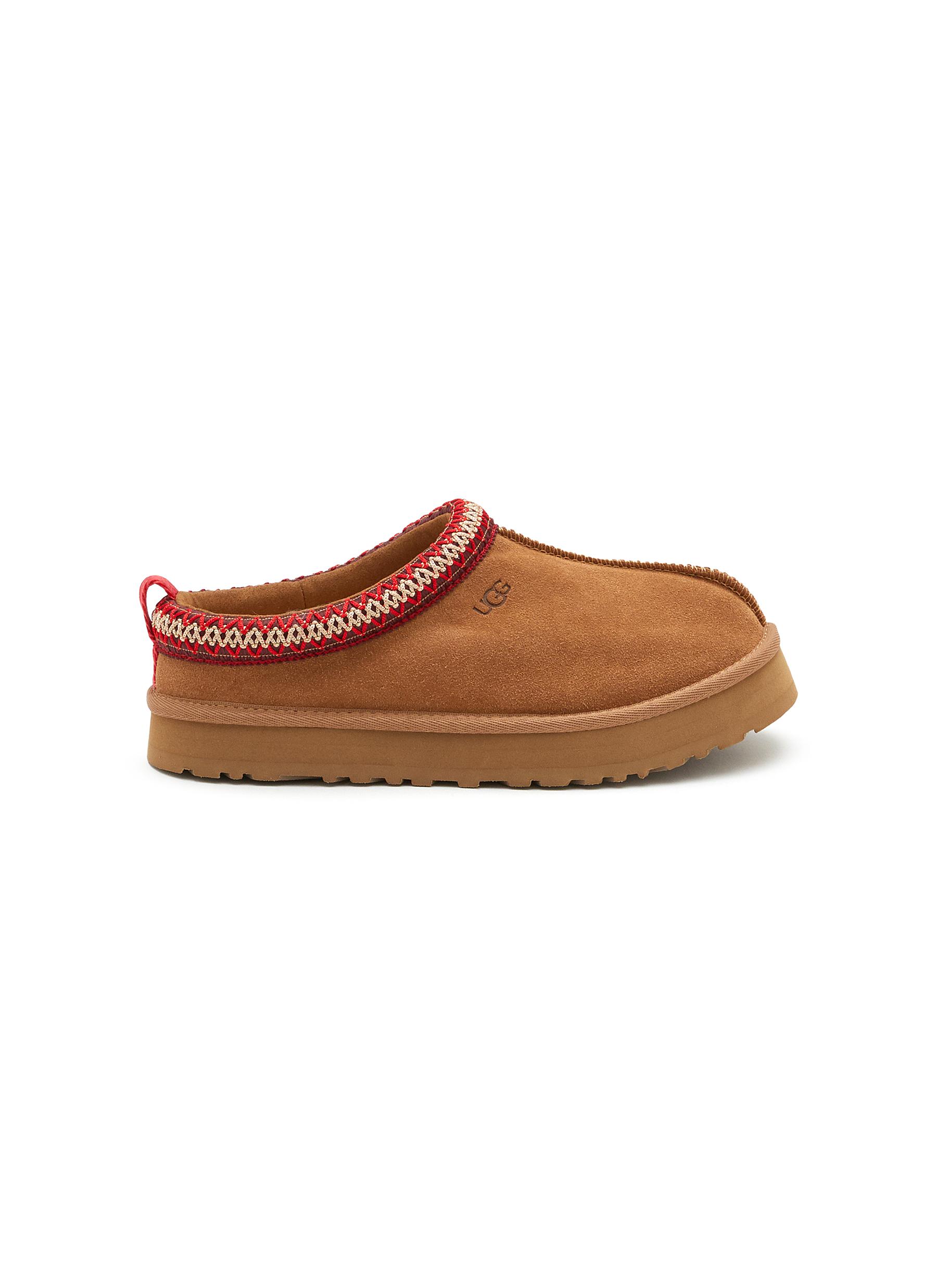 UGG Tazz Kids Suede Slippers Kids Lane Crawford