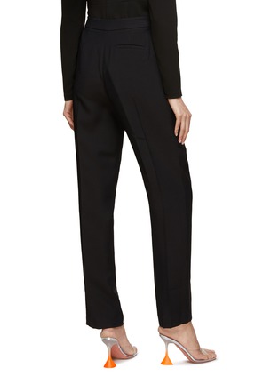 Back View - Click To Enlarge - ROLAND MOURET - Straight Leg Silk Pants