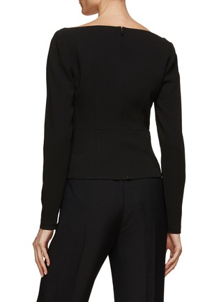 Back View - Click To Enlarge - ROLAND MOURET - Stretch Cady Top