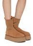 Figure View - Click To Enlarge - UGG - Classic Dipper Stretchy Platform Boots